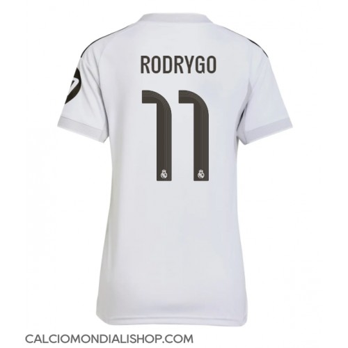 Maglie da calcio Real Madrid Rodrygo Goes #11 Prima Maglia Femminile 2025-26 Manica Corta